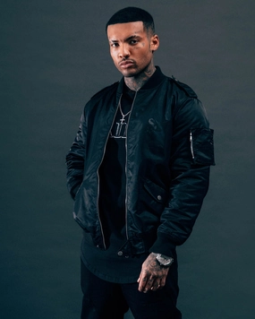 Saint Morta Staten Nylon Bomber Jacket Black Construct Investment