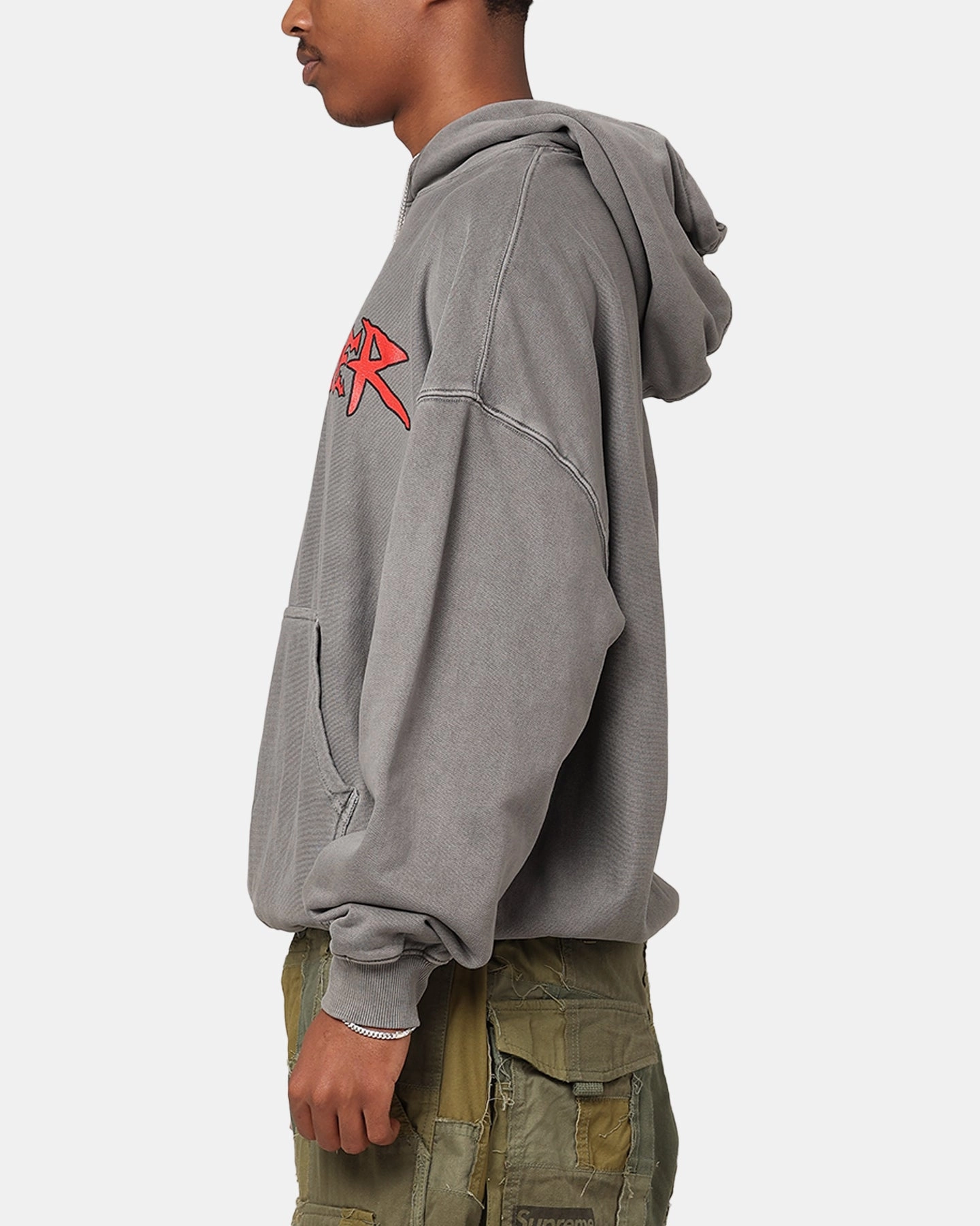 Subtle Windbreaker Tech The Anti Order Pseudo Premium Hoodie Washed Charcoal