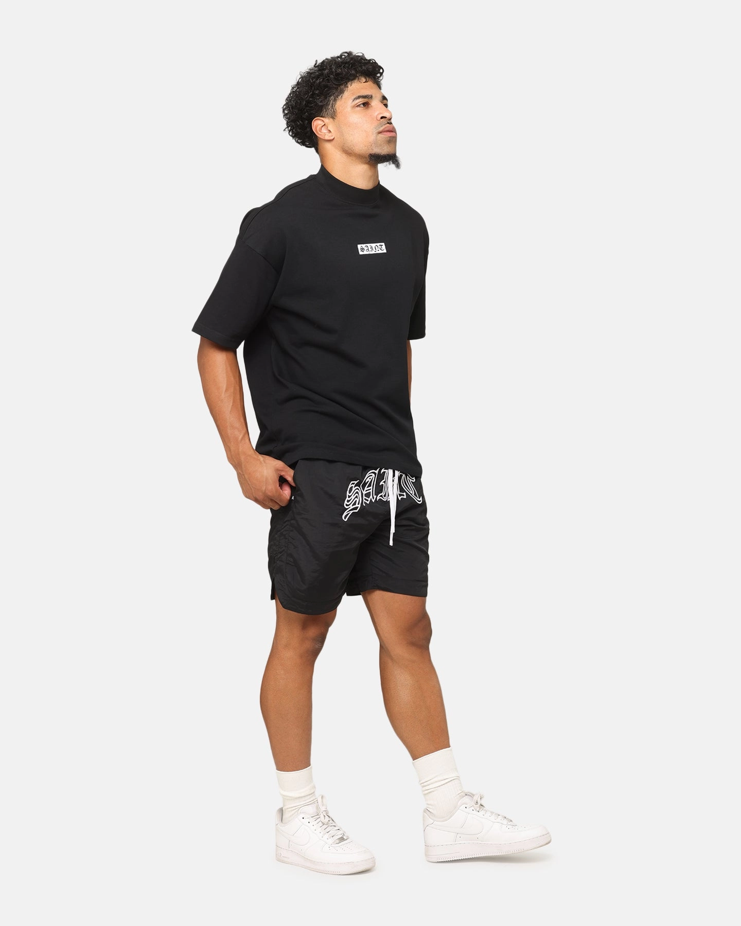 NonSlipGrip Saint Morta Lucius Shorts Black