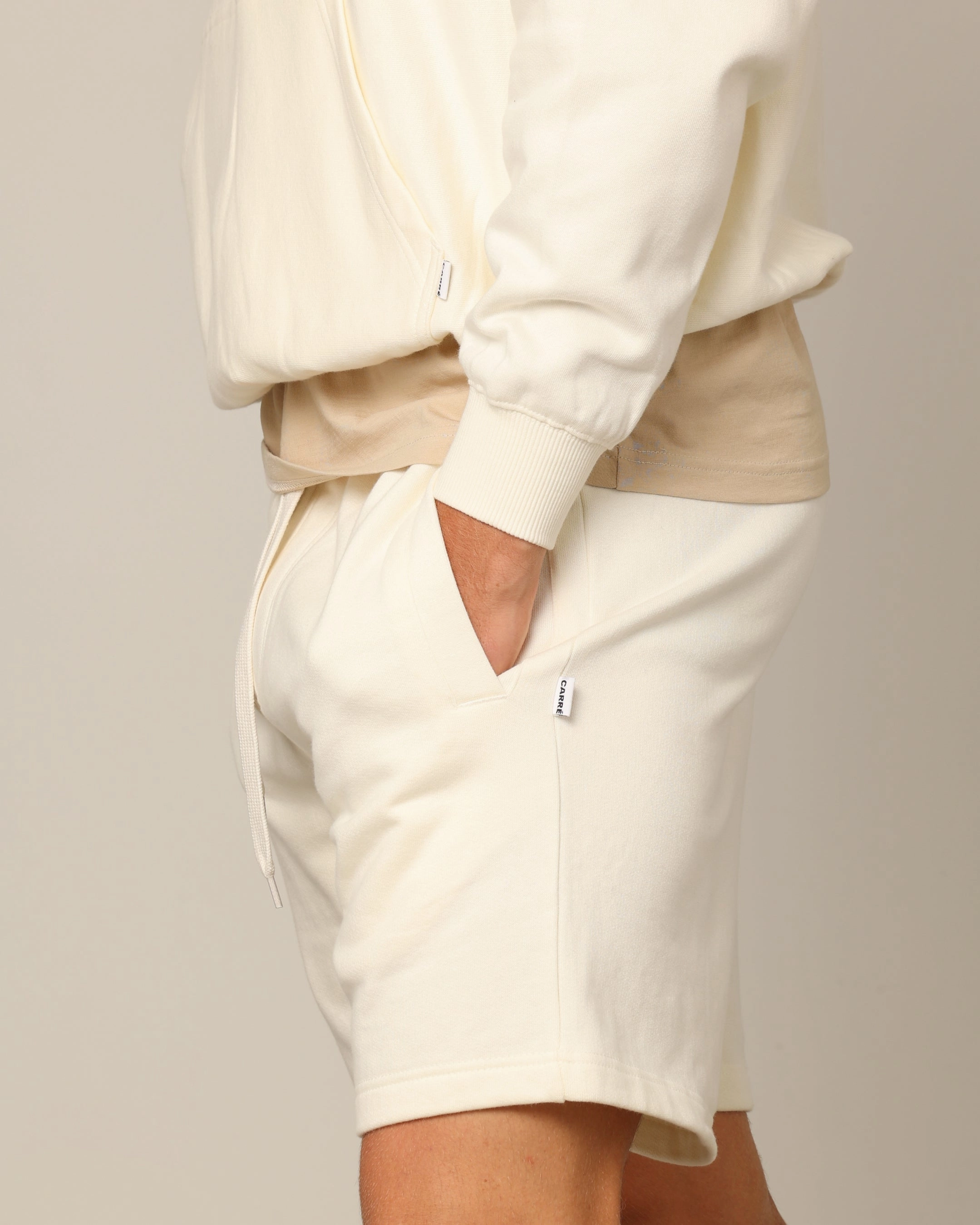 Fun Design Carr?? Blanc Classic Sweat Shorts Off White