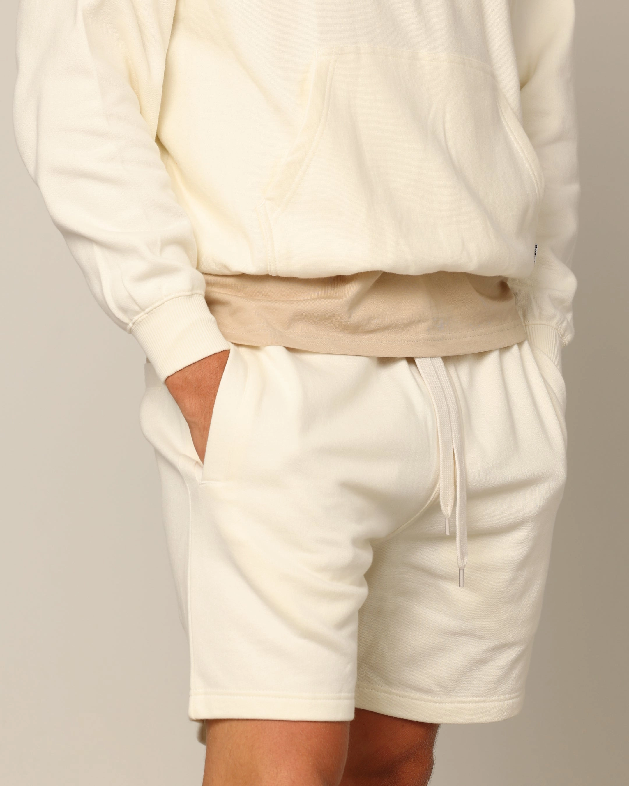 Gothic style Carr?? Blanc Classic Sweat Shorts Off White