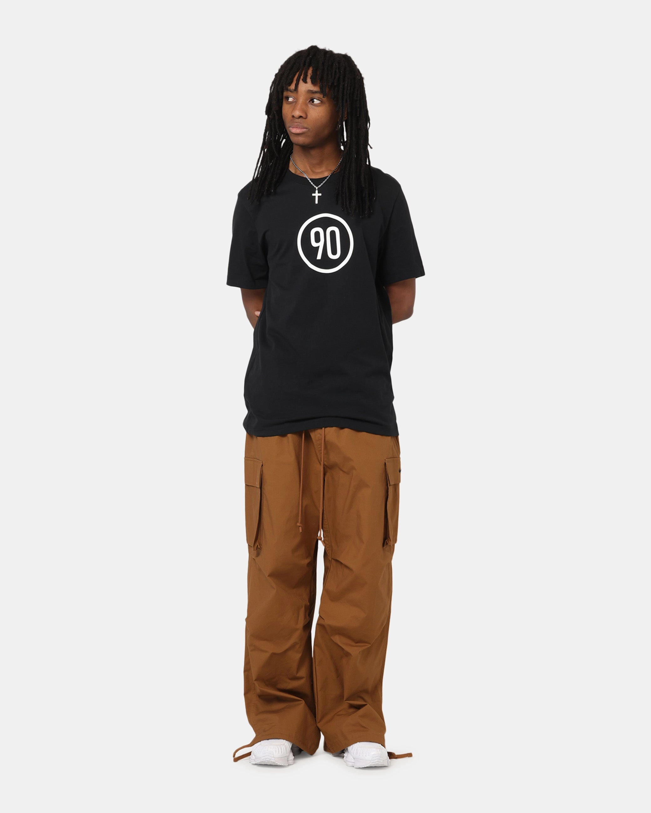 Fashion-Ready Nike Total 90 Soccer T-Shirt Black