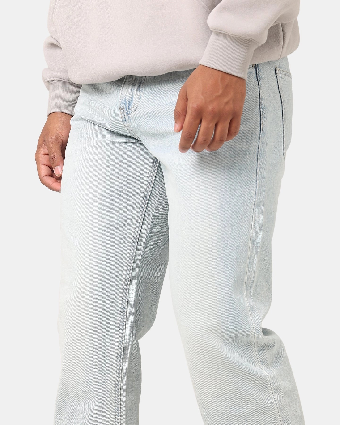 Saint Morta Psykhe Distressed Jeans Light Blue Daily Essential Road Trip Affordable