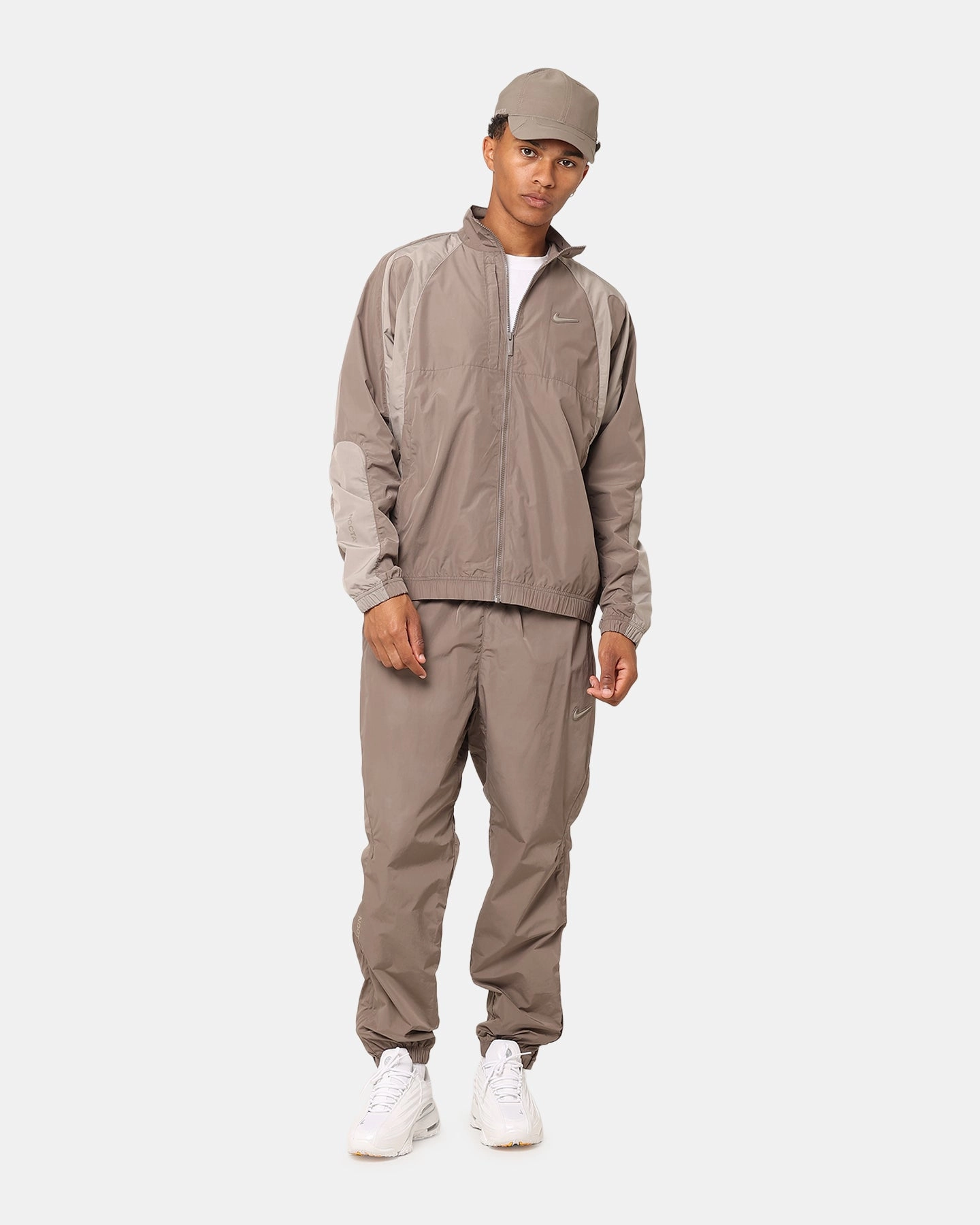 Nike Nocta Northstar Nylon Track Jacket Olive Grey Compassion