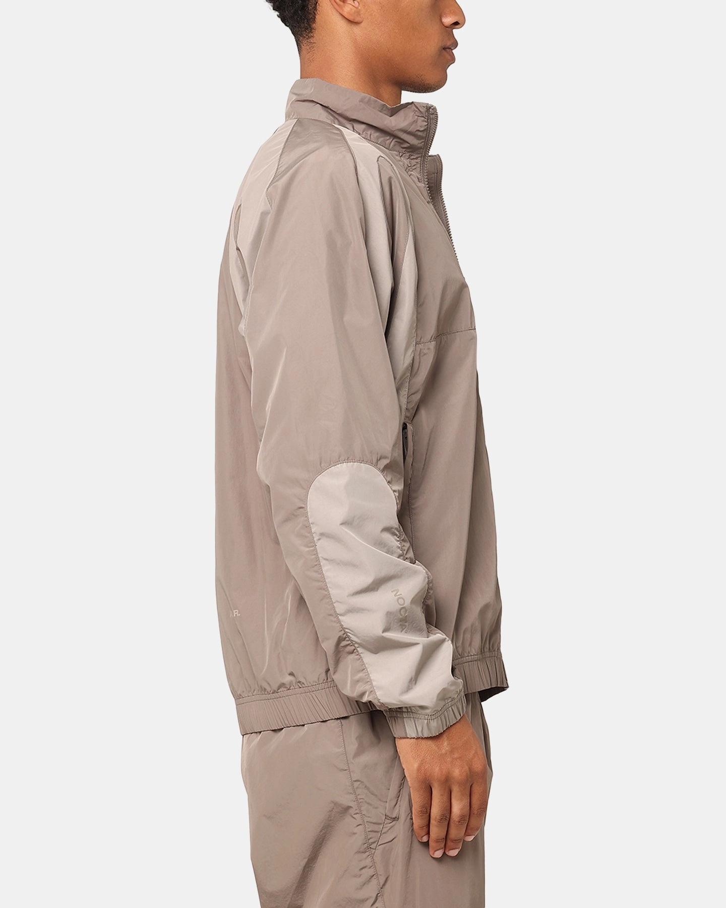 Nike Nocta Northstar Nylon Track Jacket Olive Grey suitable for casual sports