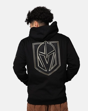 Simple Fit Hairspray Pro Standard Vegas Golden Knights Black And White Hoodie Black