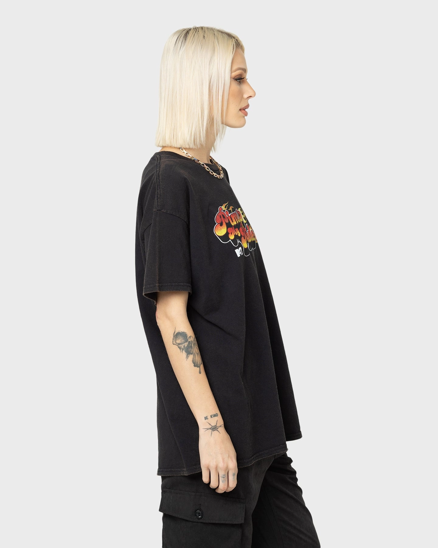 American Thrift X MTV Pimp My Ride Vintage T-Shirt Black Wash Perfect Layer Wear