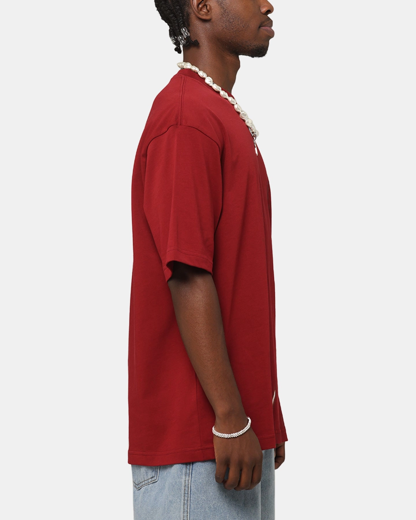 Party fun Street Trend Look Jordan Statement 1985 J Day Crewneck T-Shirt Gym Red