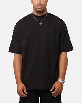 AntiBacterialTreatment Flexible Weave The Anti Order XY Aesthetic Non Seam T-Shirt Black/Black