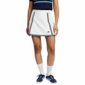 Cultural Event Odor control Malbon Lia Golf Skirt Ivory - SS25 Women