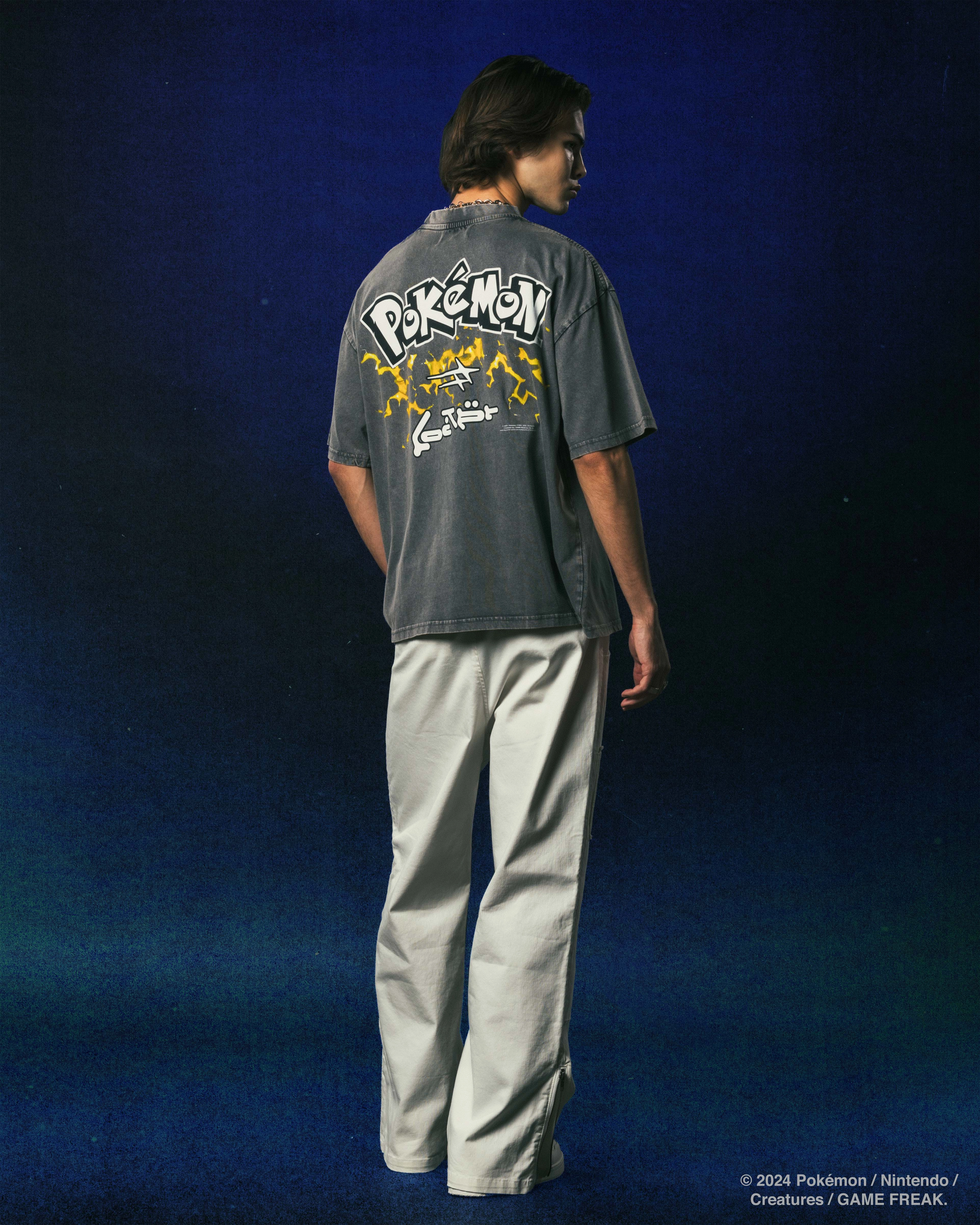 Basic Comfort Comfy Essentials Wear Pok??mon By Loiter Pikachu Premium T-Shirt Charcoal