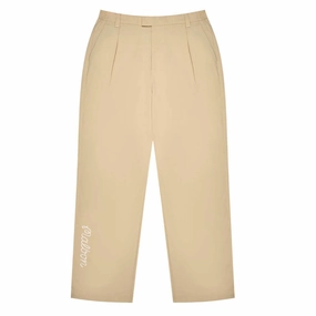 Malbon Magnolia Pleated Golf Pants Pale Khaki - SS25 Men Snag Free Fabric Breathable mesh