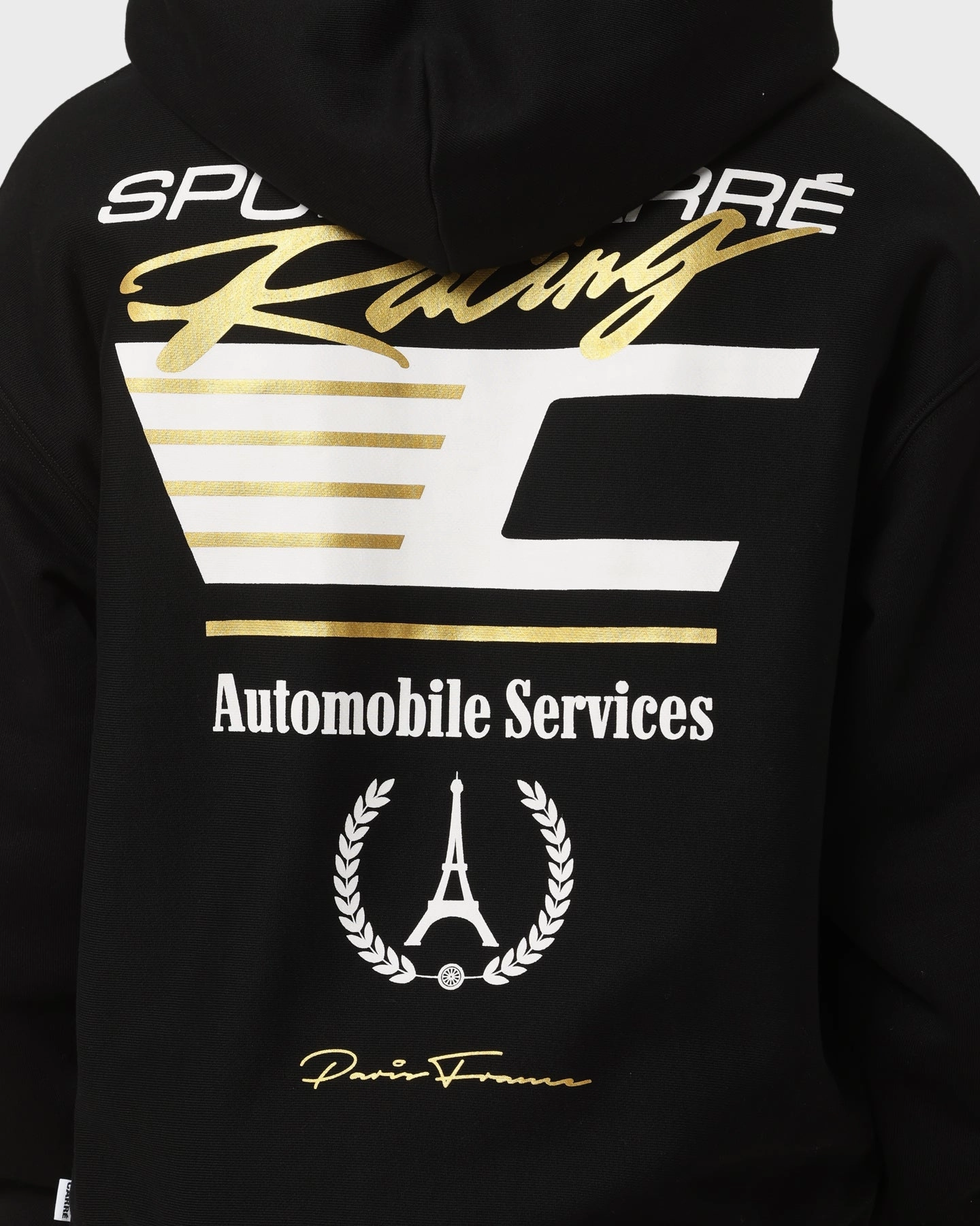 Carr?? Automobile Team Oversized Hoodie Black Imagine Streetwear Fashion