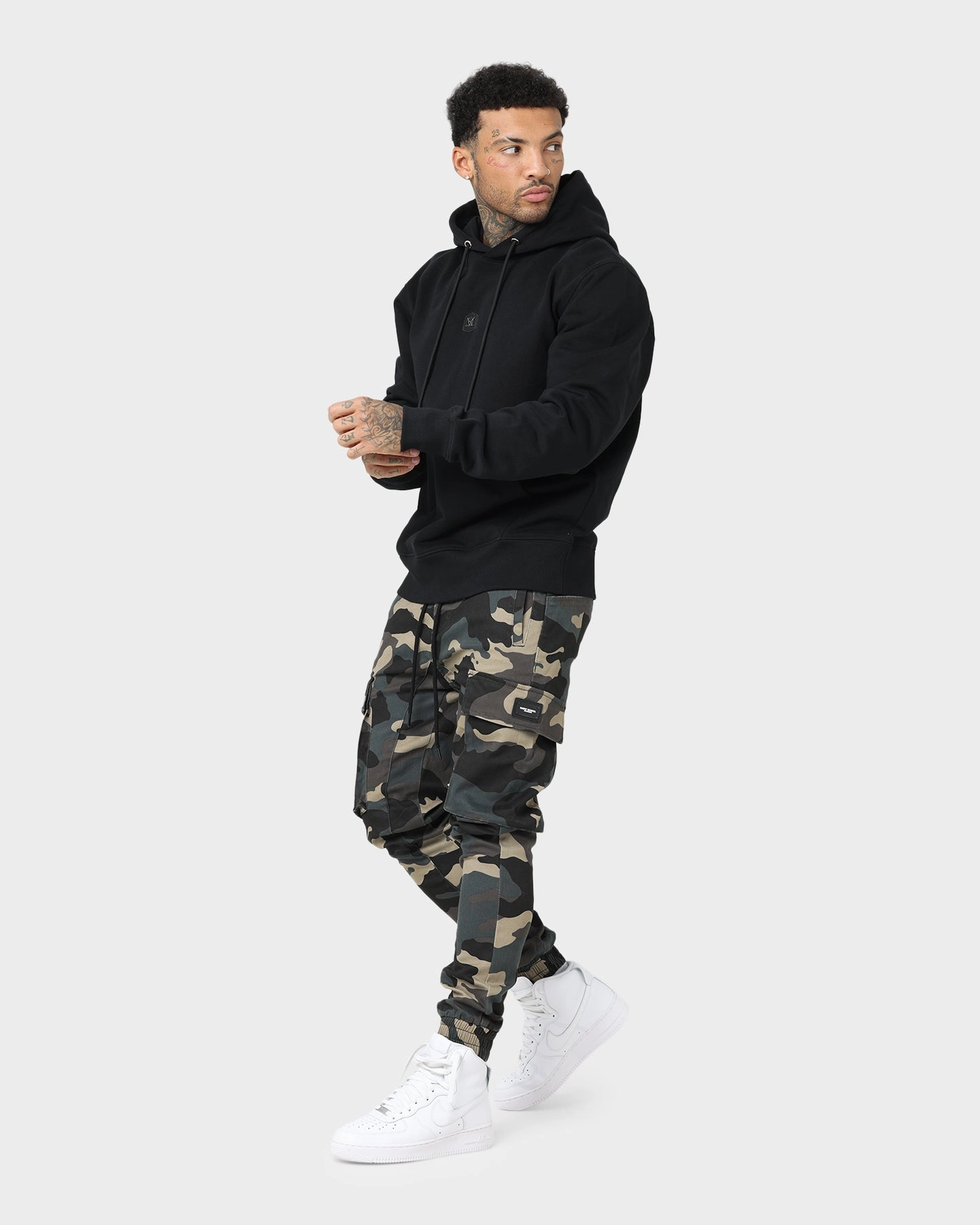 Saint Morta Edition Hoodie Black desert Hooded style