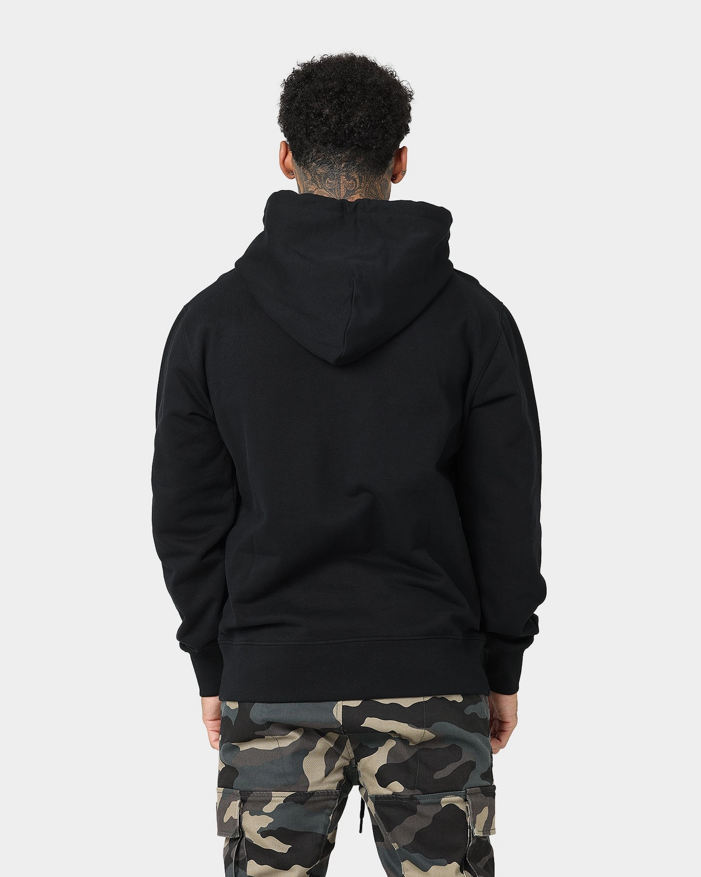 Saint Morta Edition Hoodie Black Slide Strap Waistband