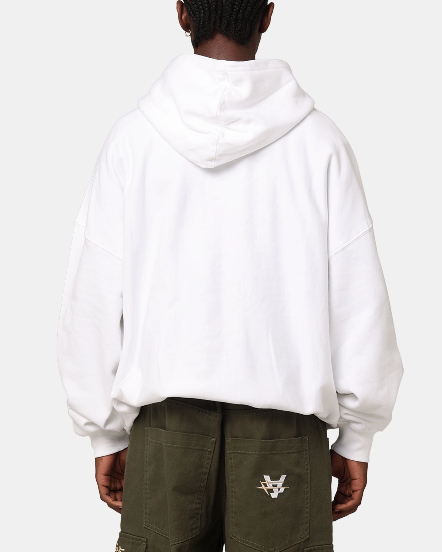 shopping The Anti Order Logo Boxy Hoodie White