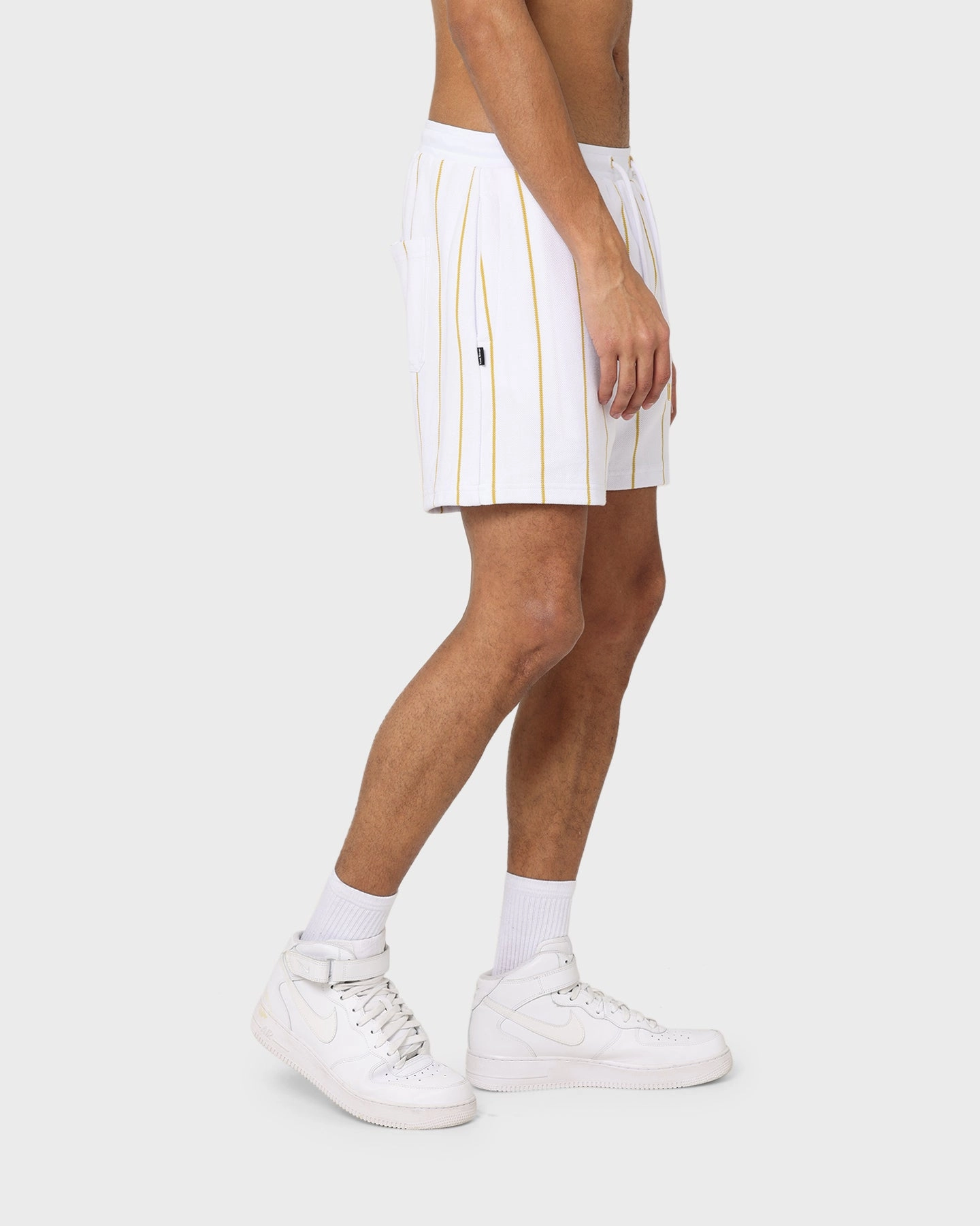 Polyester fabric UPF Protection Last Kings Cairo Walk Shorts White