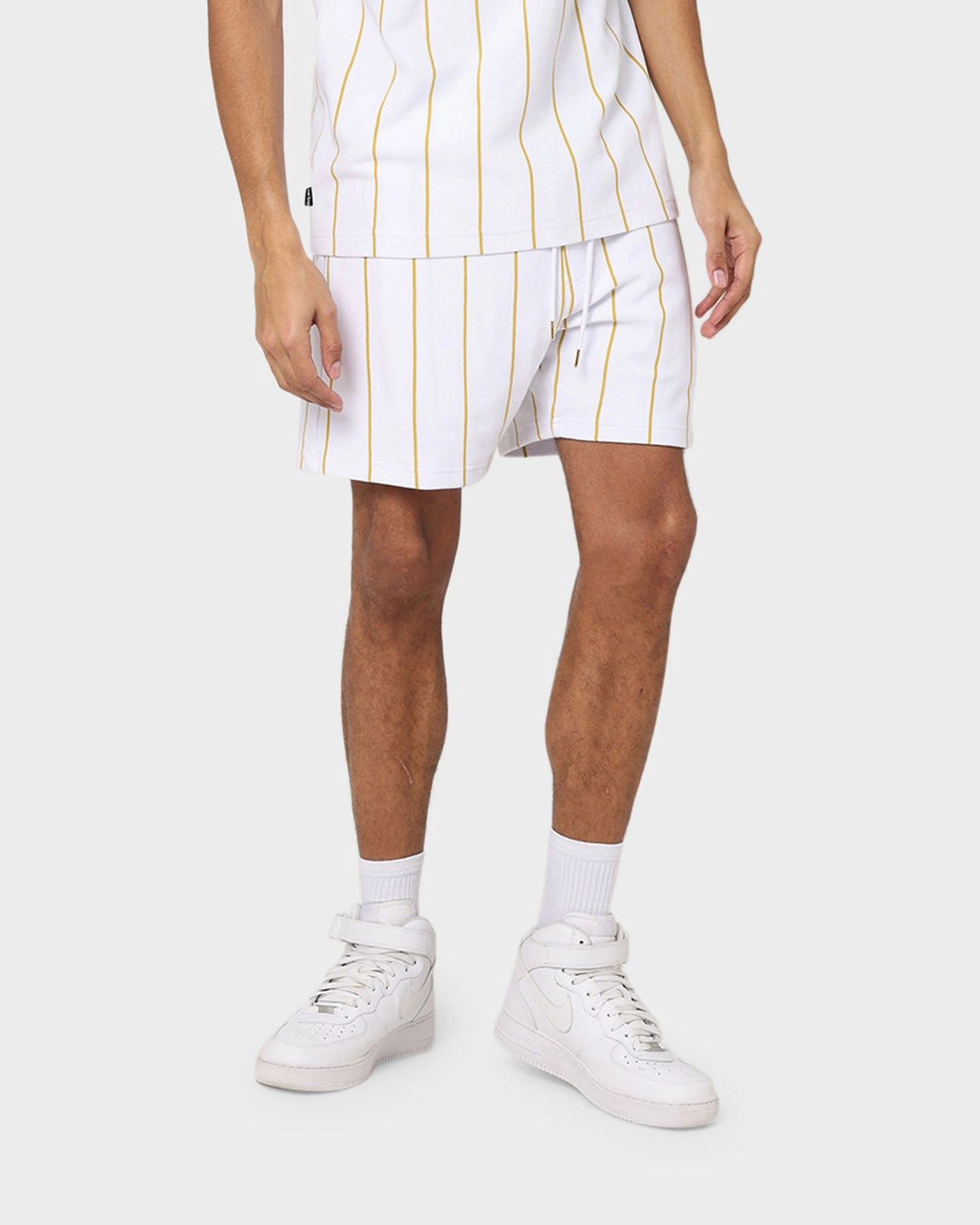 Last Kings Cairo Walk Shorts White Organic Cotton