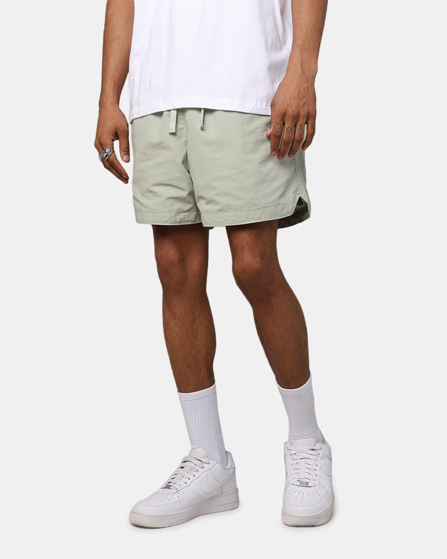 muted colors Day Trip Wear Pro Standard Los Angeles Dodgers Neutral 2.0 Shorts Moss