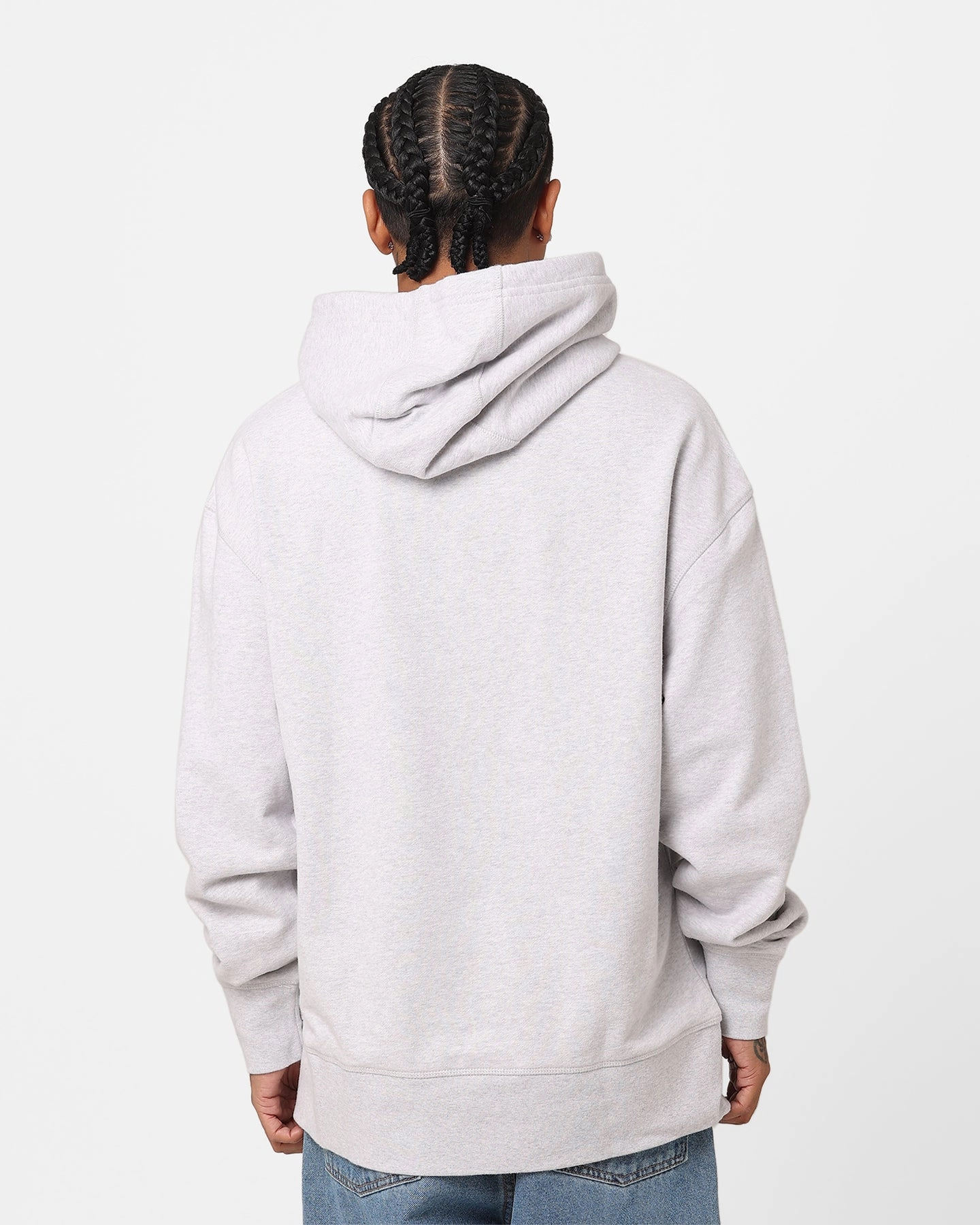 Active Movement Tommy Jeans Relaxed Luxe Hoodie Silver Grey Heather