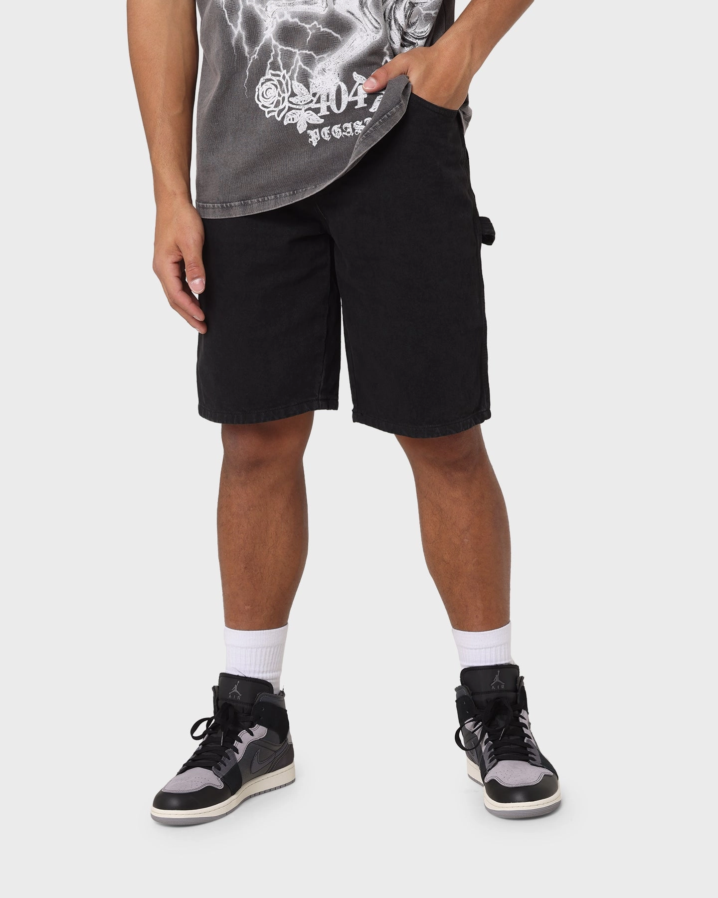 Daily Layer Dickies Relaxed Fit Carpenter Shorts Black