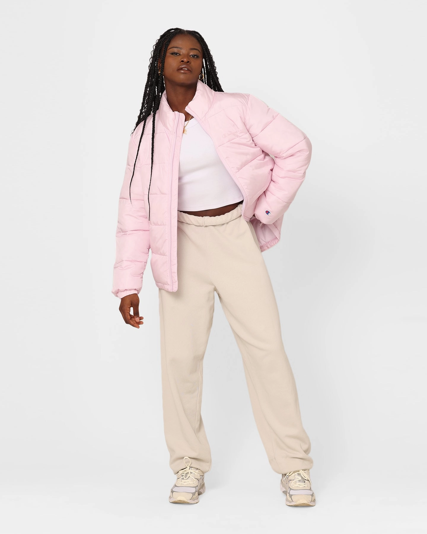 Champion Women's Rochester Pad Puffer Jacket Wildest Dreams High-Tech Jacket Antiperspirant