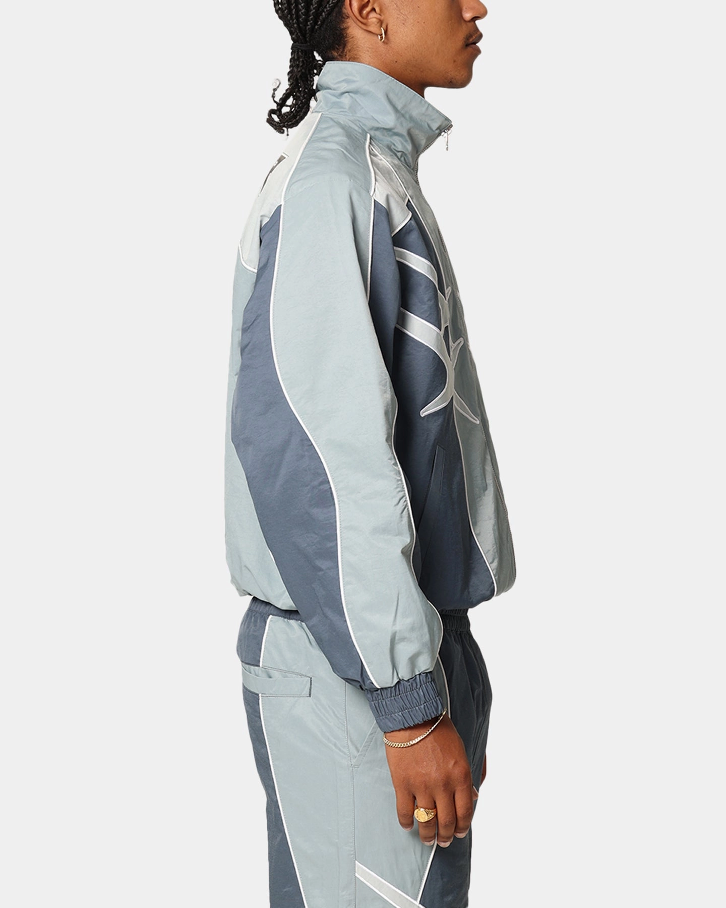 Spread Commodity Loiter Paradise Track Jacket Blue