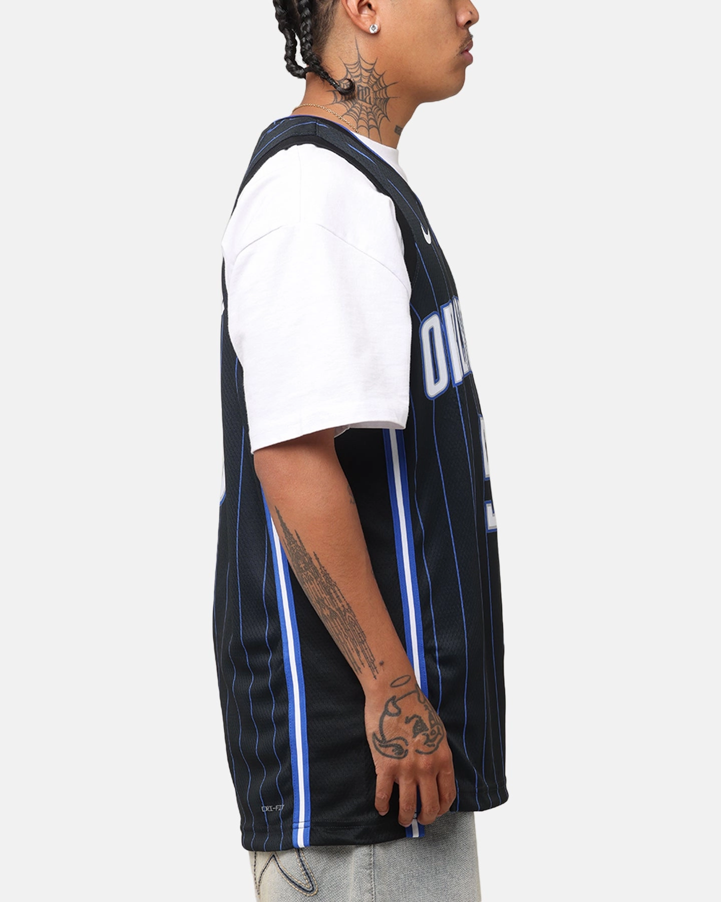 Oversized Silhouette 3D Knit Texture Nike Paolo Banchero Orlando Magic #5 Icon Edition 2022/23 Nike Dri-Fit NBA Swingman Jersey Black