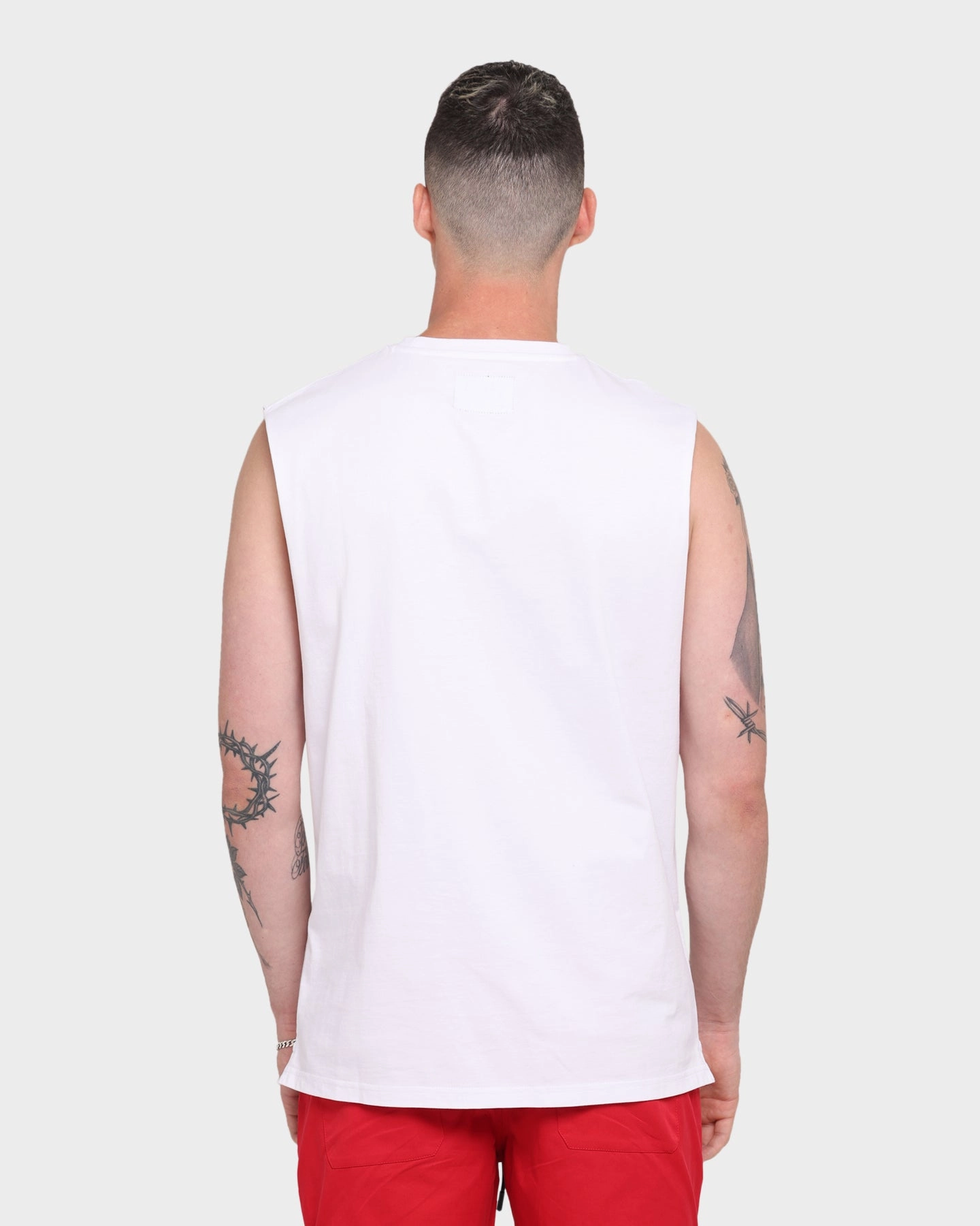 harmonious Carr?? Stripes Classique Muscle T-Shirt White