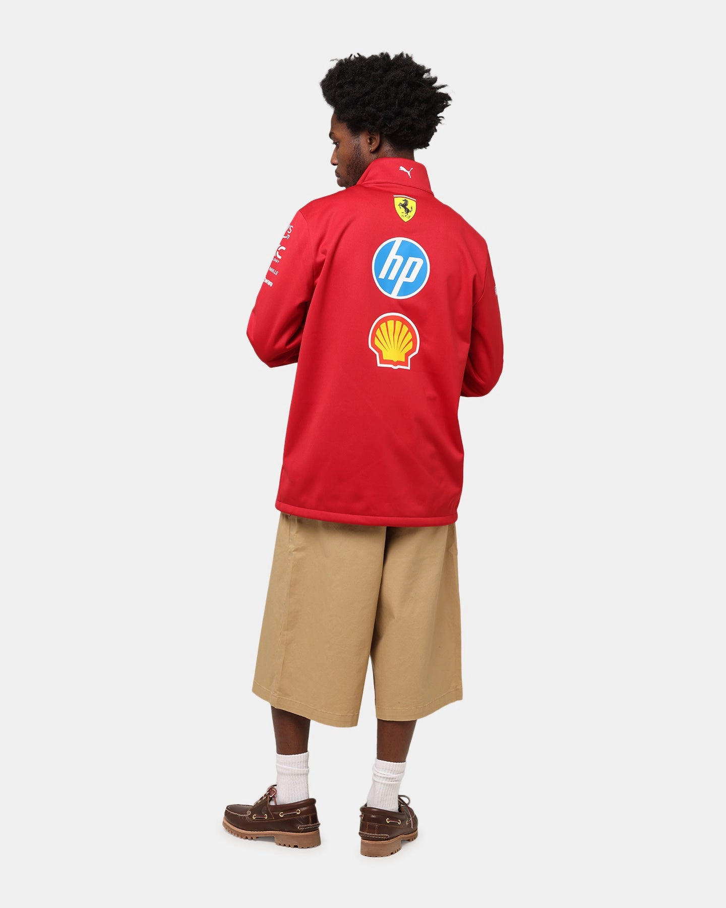 Future Puma X Scuderia Ferrari Team Softshell Jacket Cherry