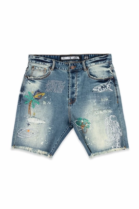 Billionaire Boys Club BB Explore Denim Shorts mesh ventilation