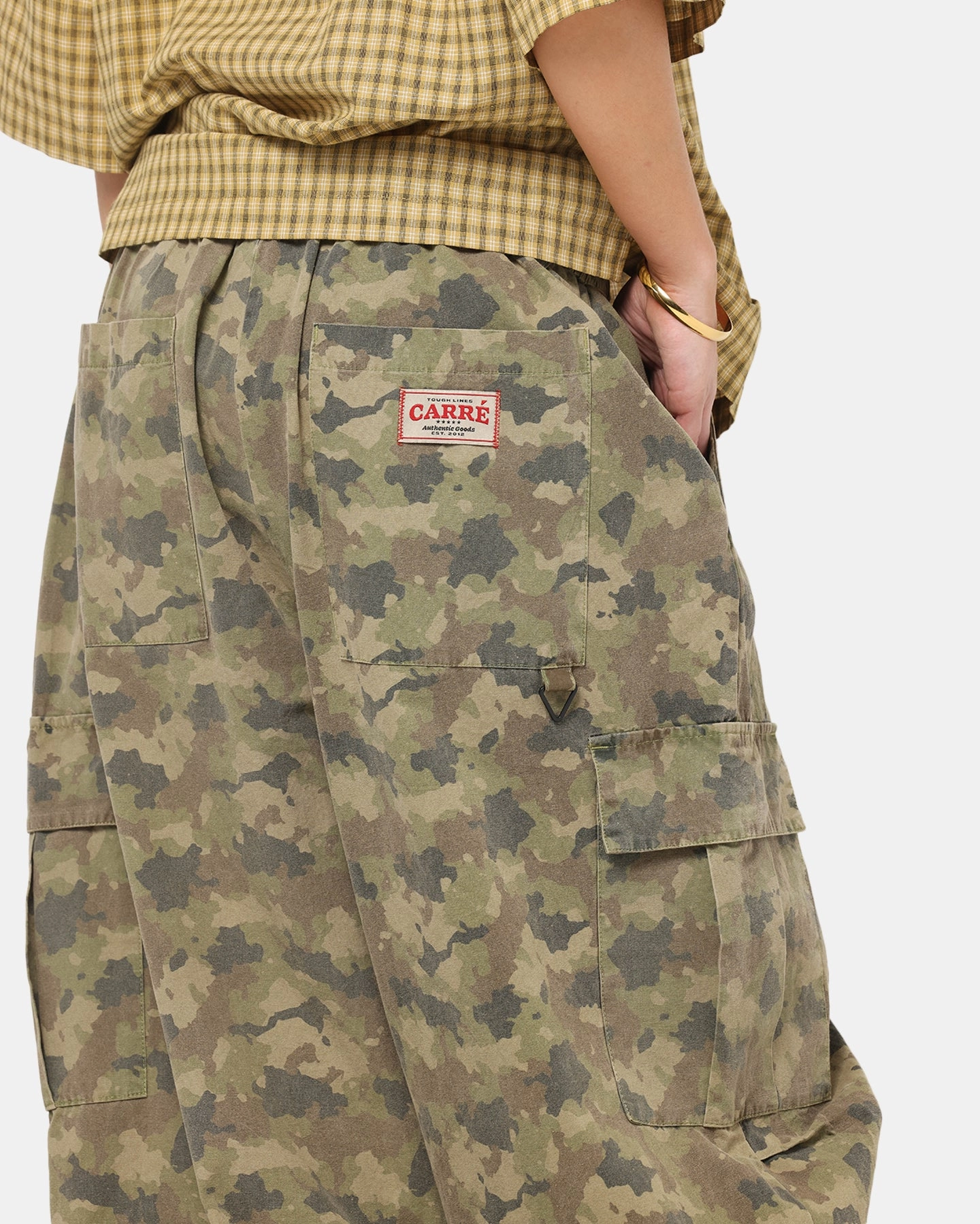 Cozy Wear Universal Fit System Carre Baggy Cargo Pants Camo