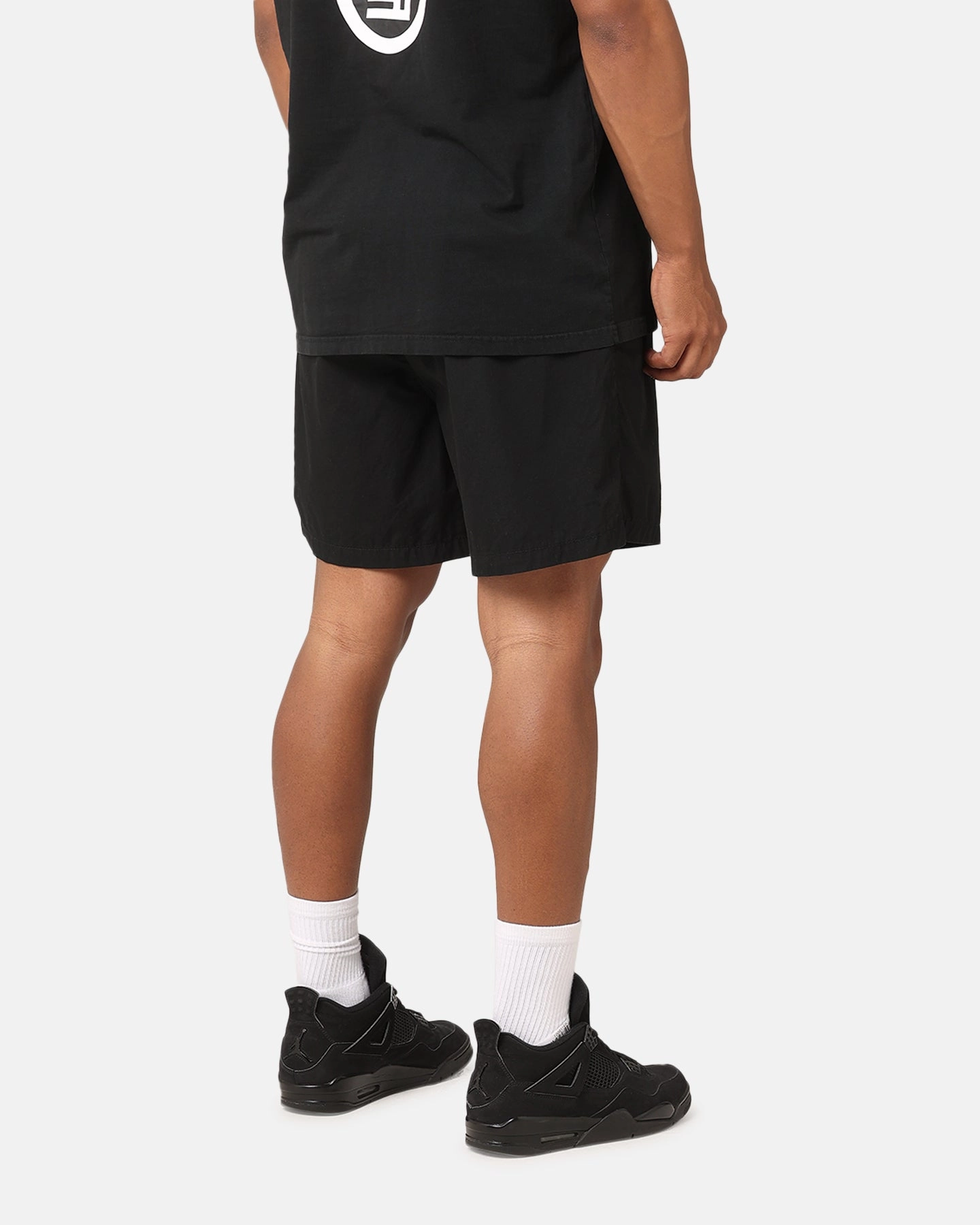Chill Comfort Low Profile Waistband S Double Poplin Coast Boxer Shorts Black