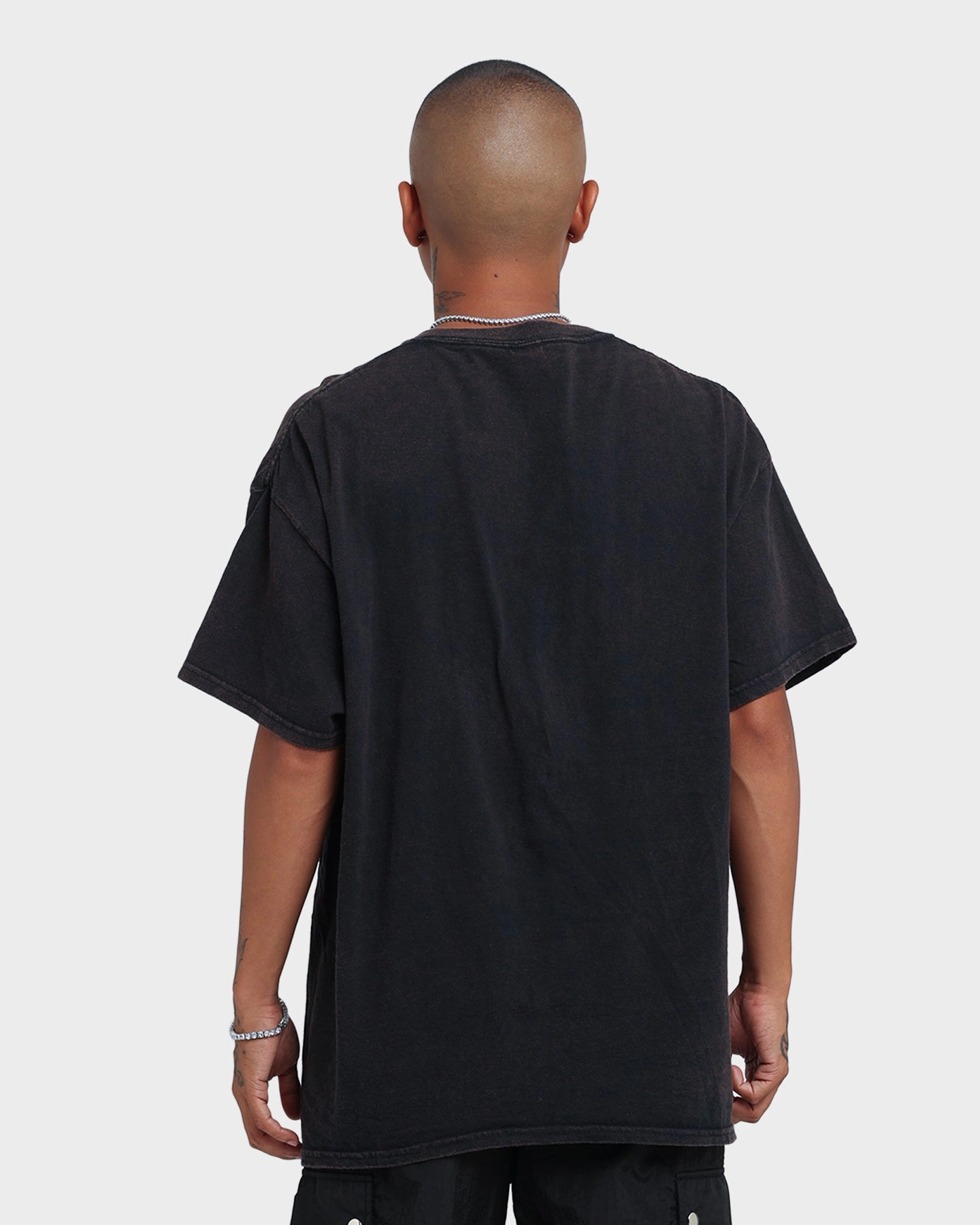 Ethically Sourced Cotton Goat Crew Kebab Shop Vintage T-Shirt Black Wash