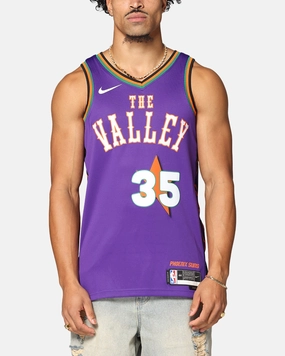 Nike Kevin Durant Phoenix Suns #35 City Edition 2024/25 Nike Dri-Fit NBA Swingman Jersey Field Purple Eco Friendly Recycled Polyester