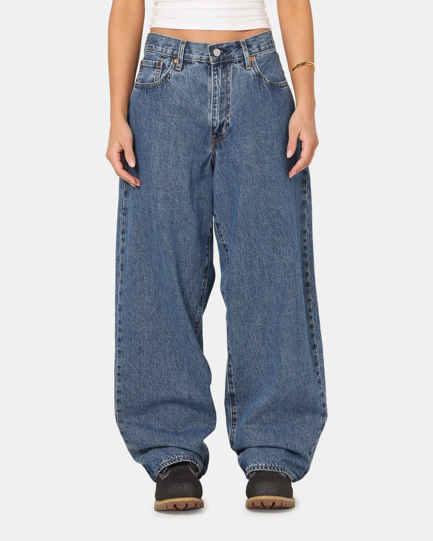 Family Style Luxury Relaxed Style Lightweight Durable Levi Strauss And Co 578? Baggy Jeans Blue