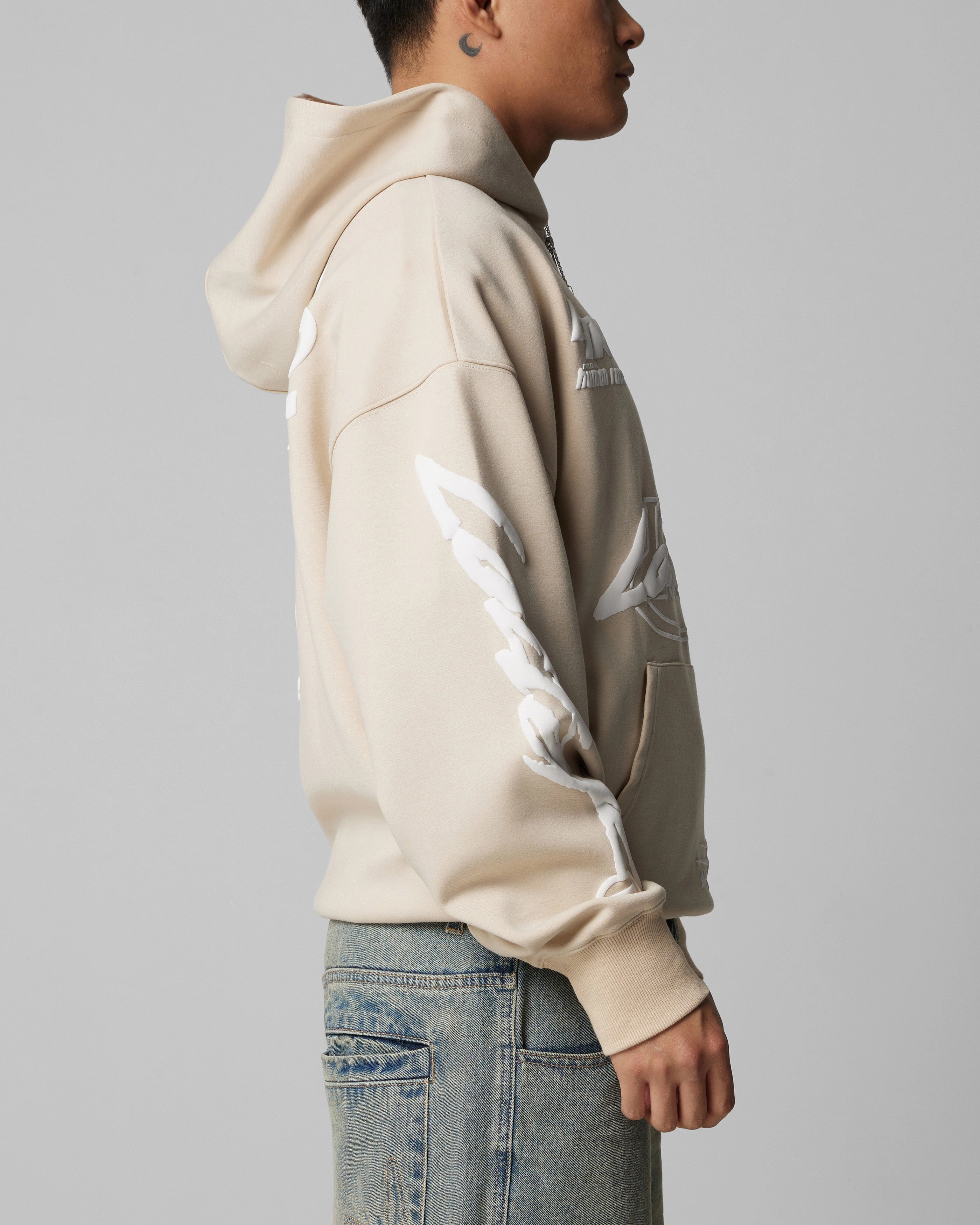 Loiter Instinct Hoodie Beige Smart Layer teens'