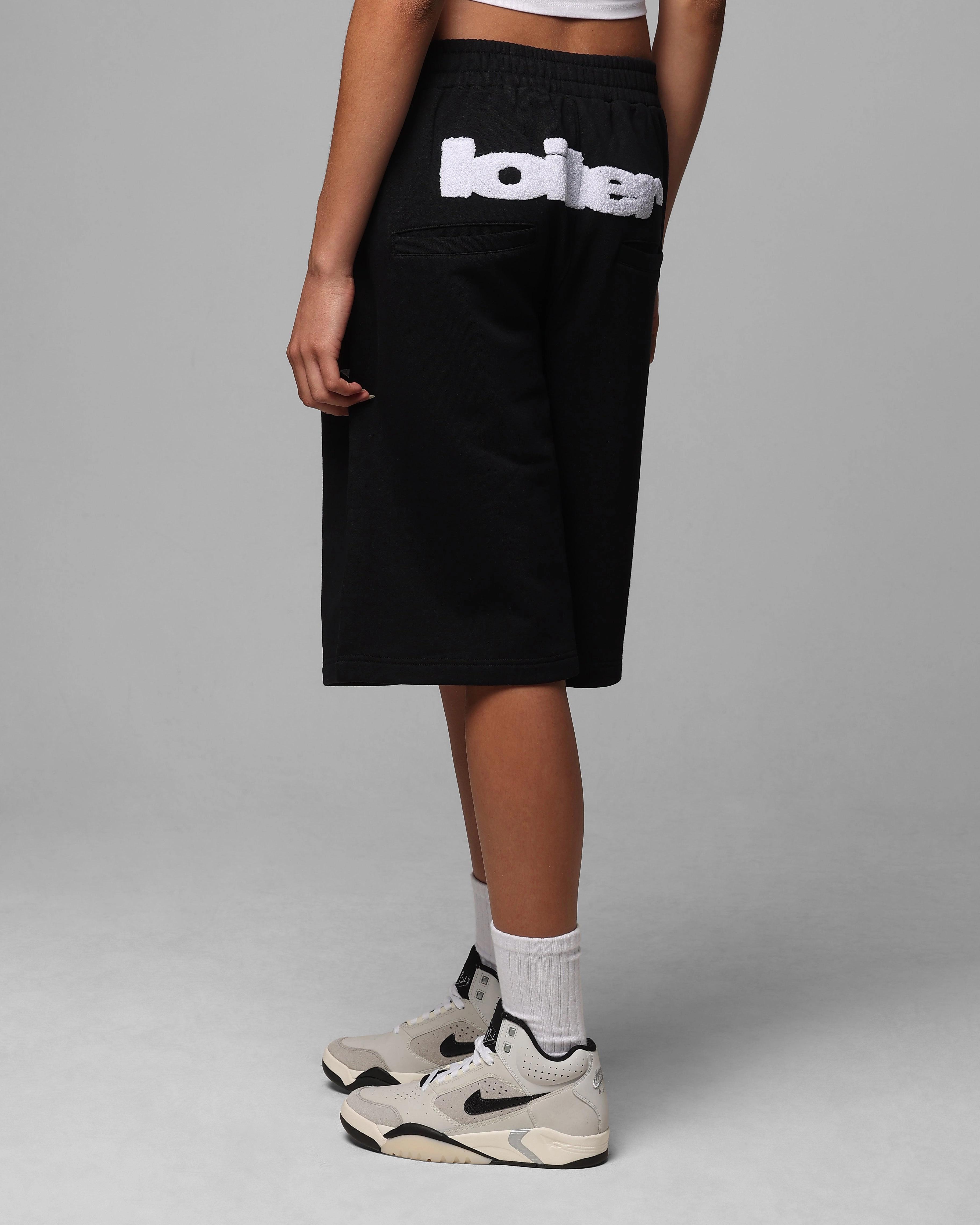 Loiter Premium Essentials Sweat Shorts Black Unisex