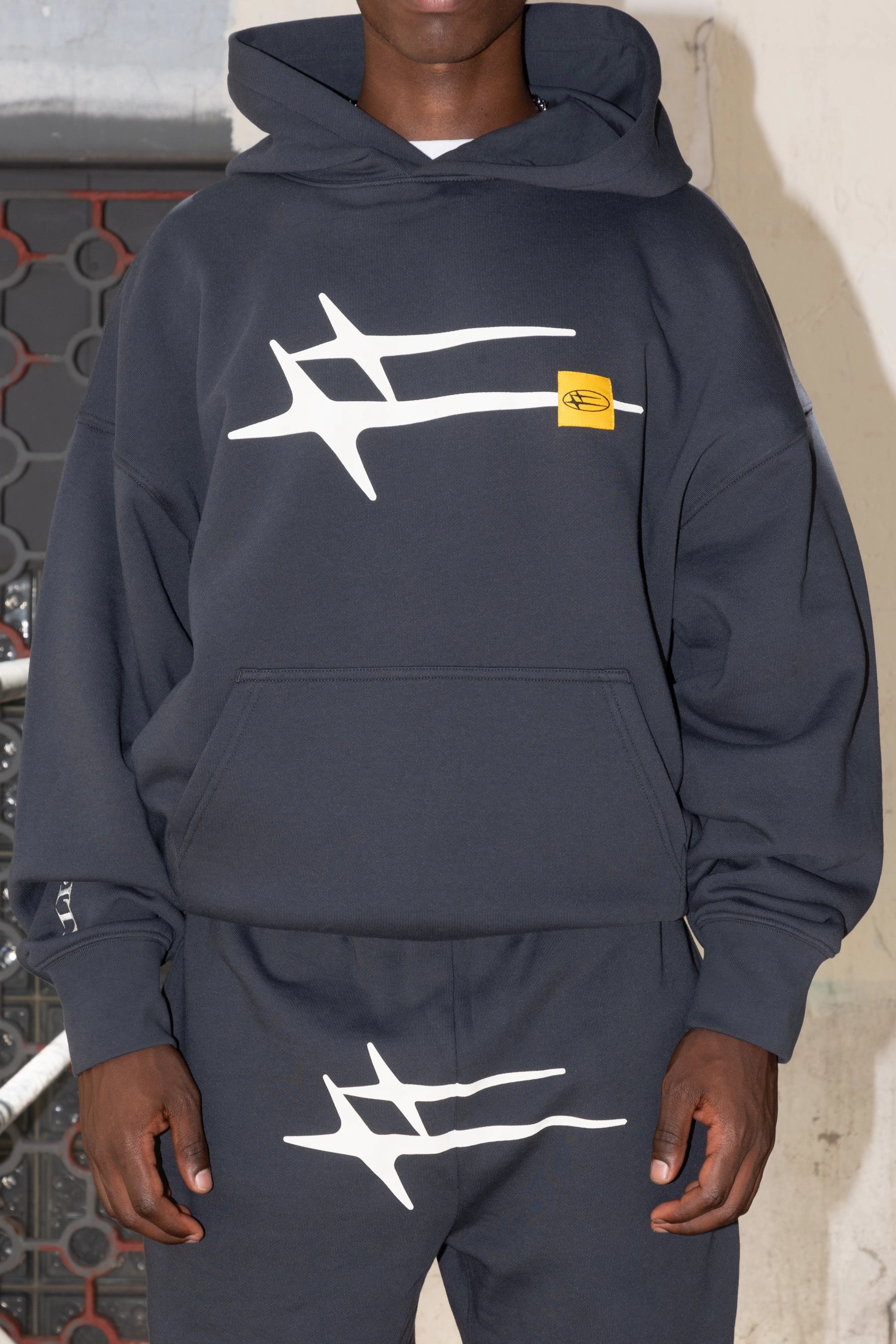 Loiter Hybrid Premium Hoodie Charcoal Smart Sensor Integration