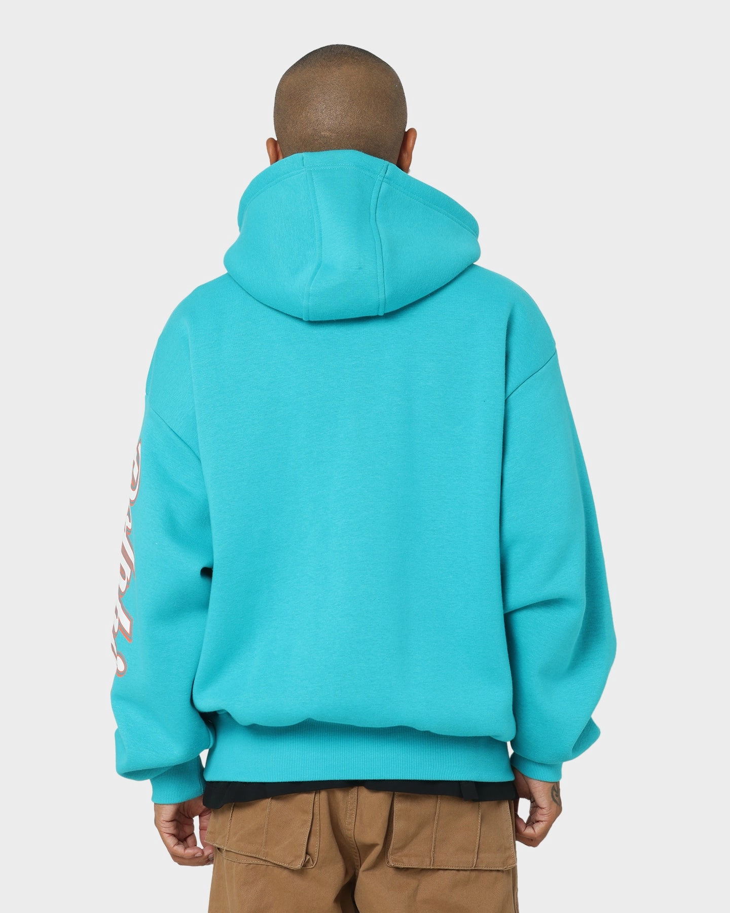 New Era Miami Dolphins Quarter Zip Hoodie Teal Nightwear All Season Fit