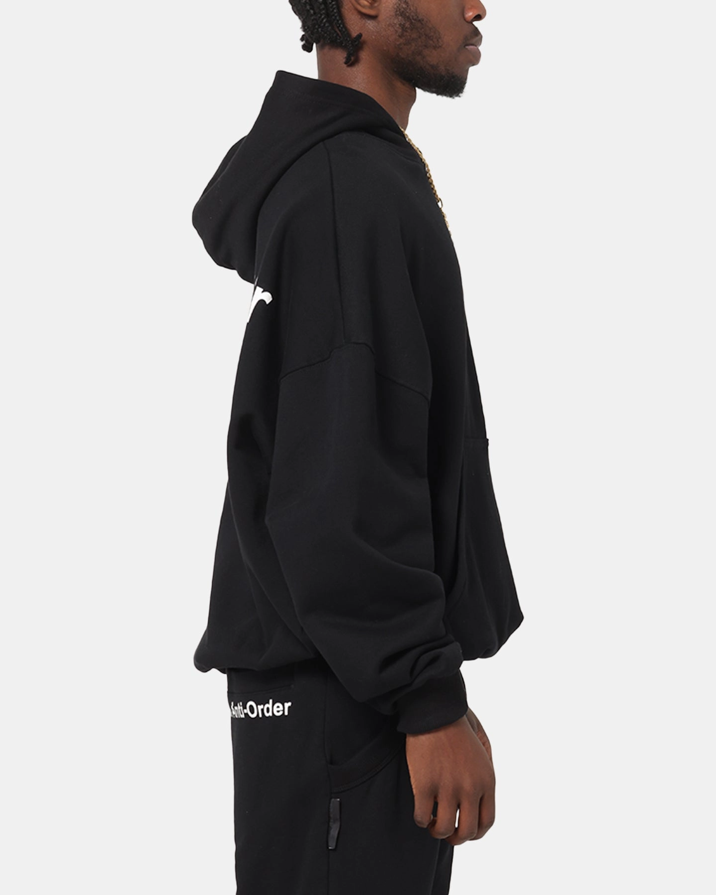 The Anti Order Alpha Logo Hoodie Black Collectible