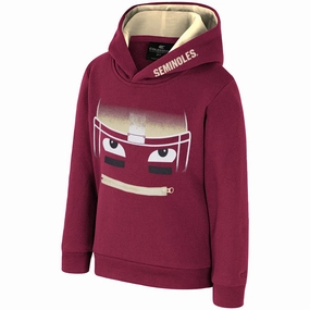 Colosseum Toddler Florida State Game Face Hood - Garnet Comfy Pieces
