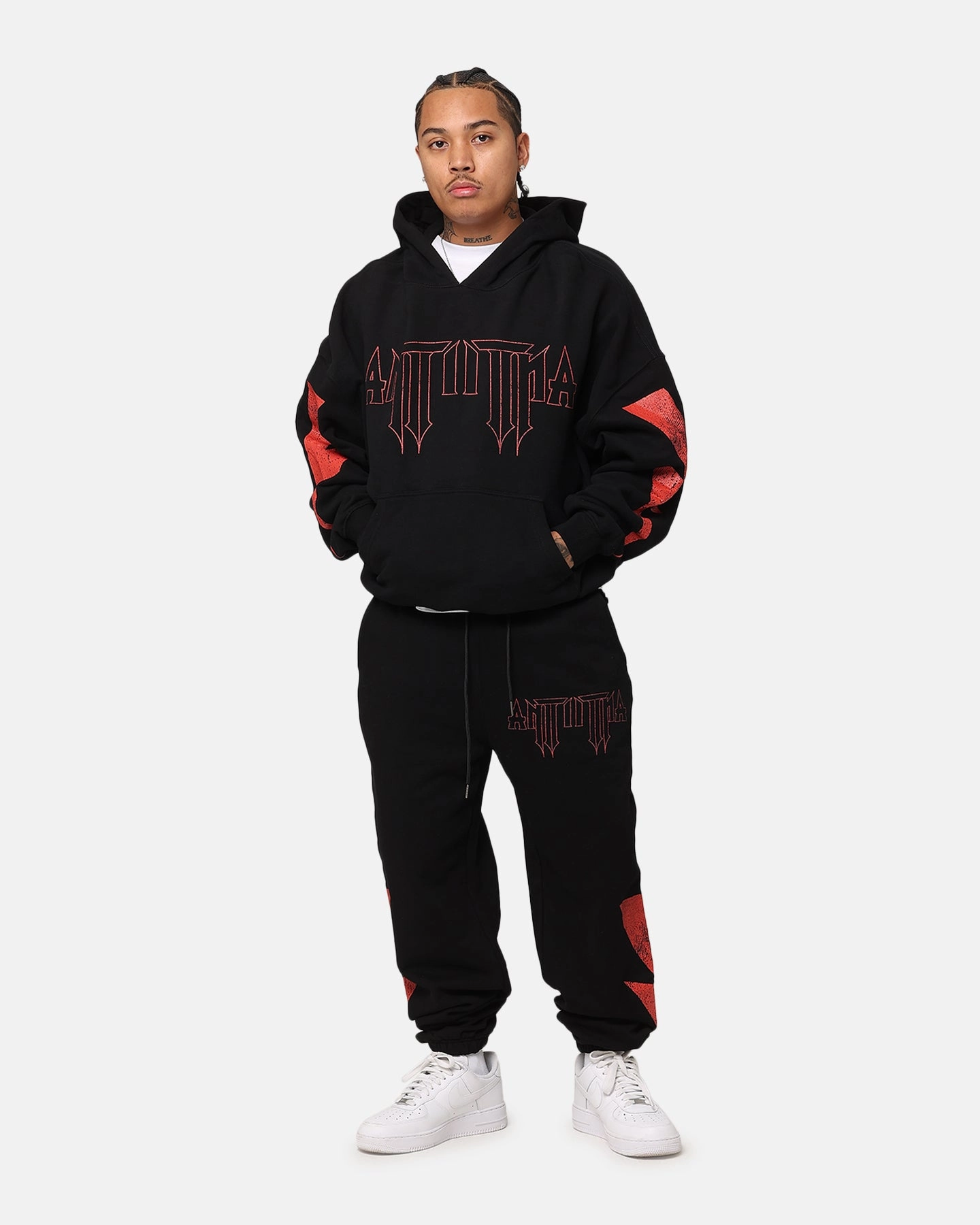 city lights The Anti Order Ares Hoodie Black