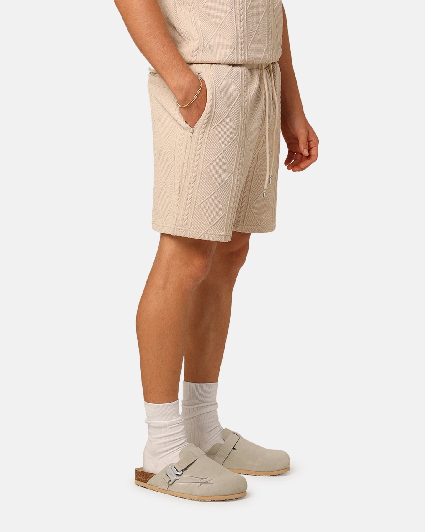 Parka XXIII Danny Knit Shorts Beige