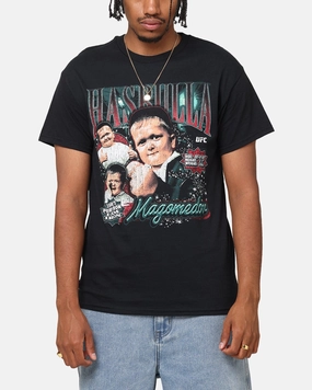 Perfect Comfort Wear UFC By Goat Crew Hasbulla Vintage T-Shirt Black