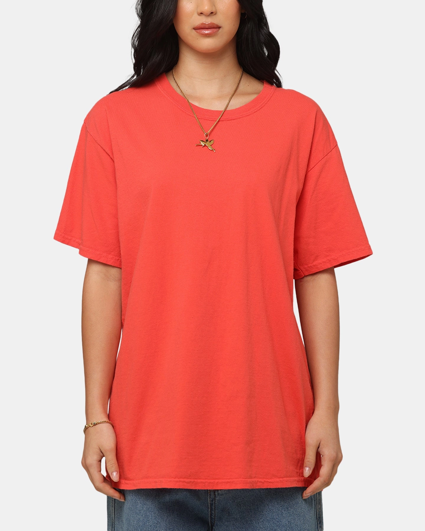 Geometric precision Culture Kings Basic T-Shirt Red
