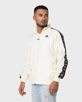 pilots Reflective Safety Trim Kappa 222 Banda Anniston Slim Jacket White Cream/Brown
