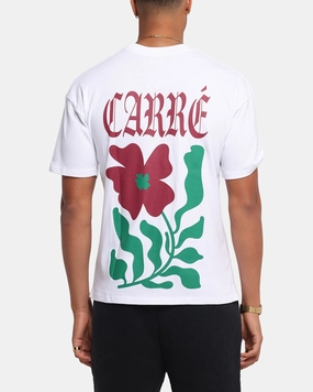 Carre Eternal Garden T-Shirt White Easy-Going Style family gathering