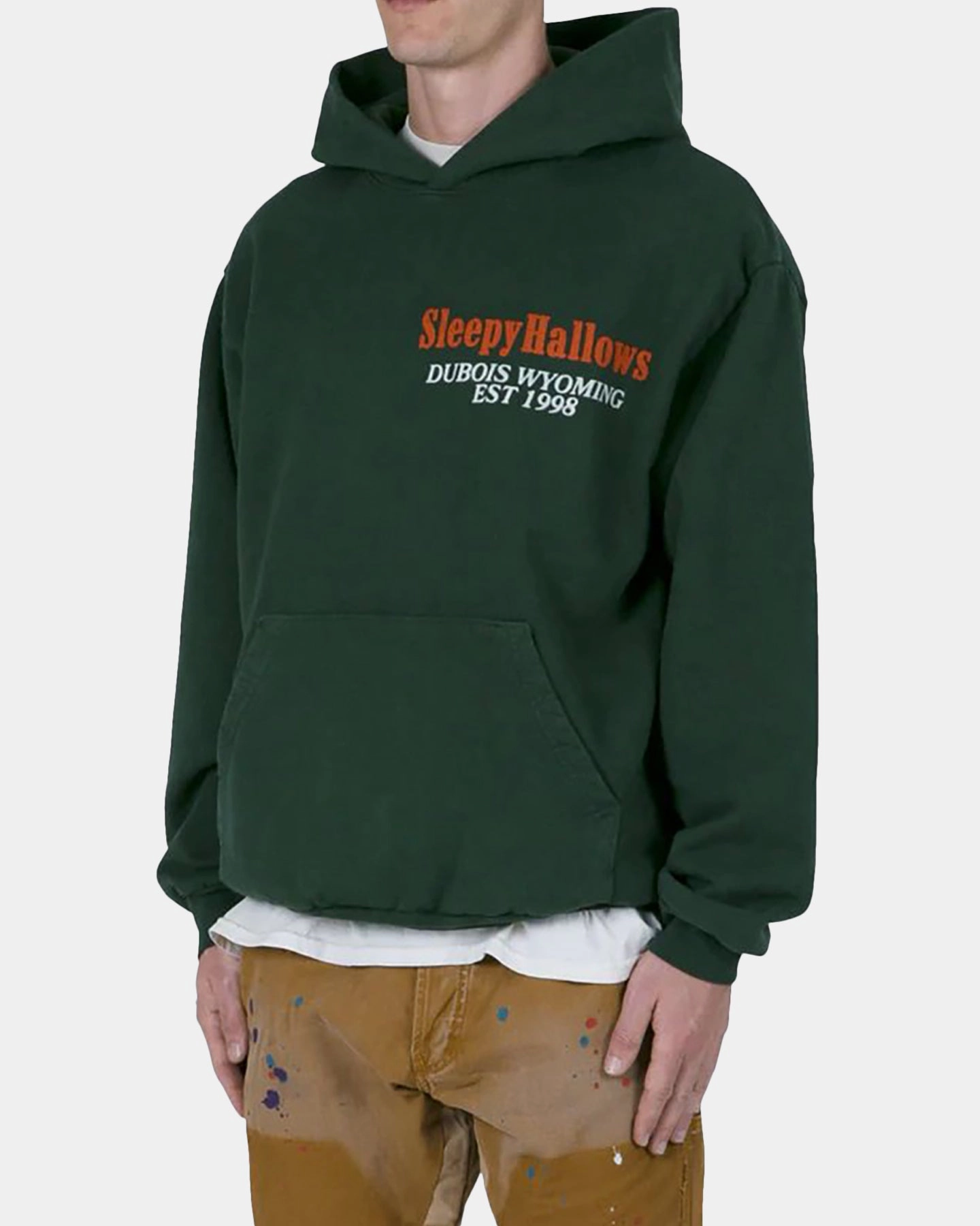 MNML Neon Cowboy Hoodie Ivy Modern Fray Resistant Finish