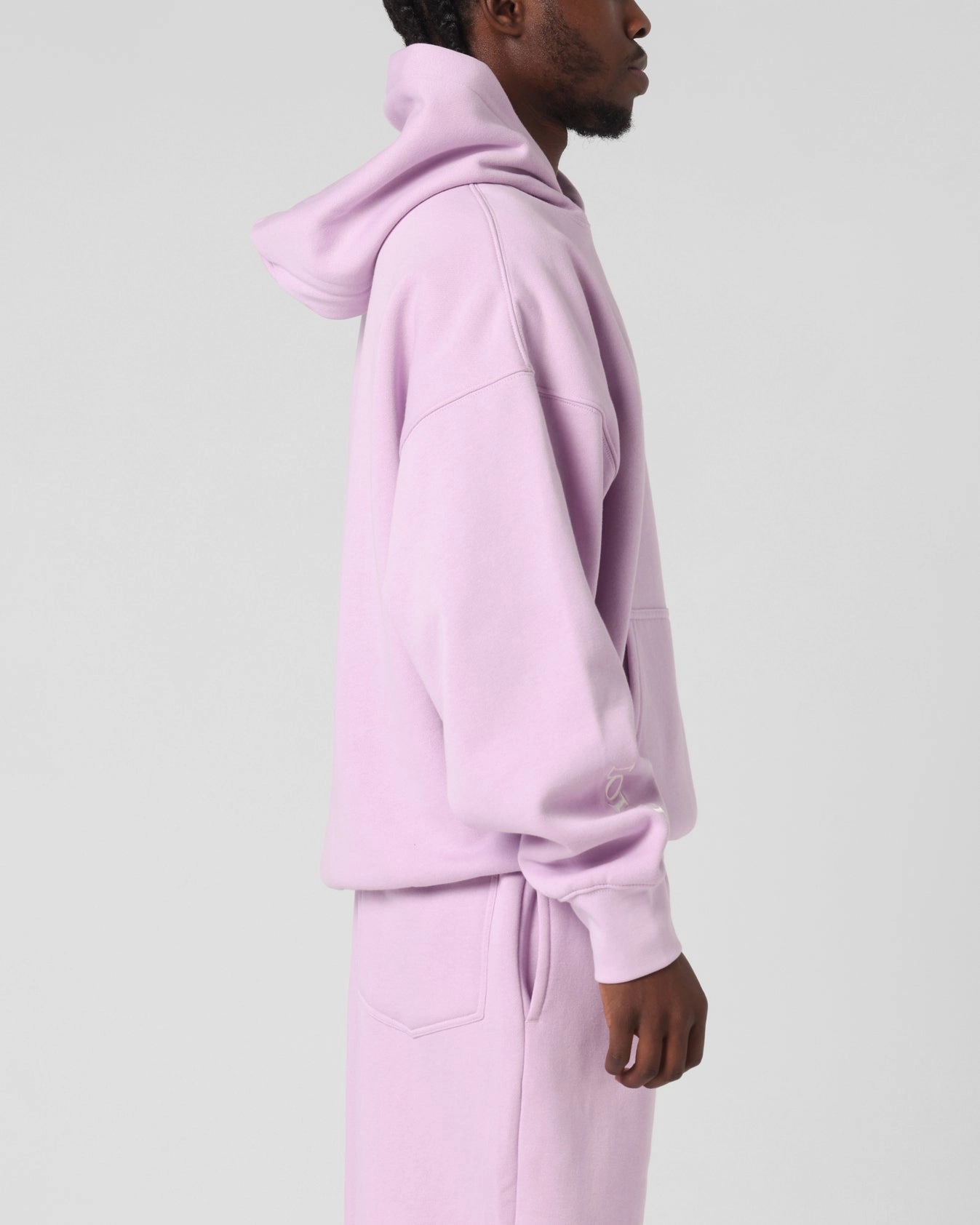 high altitude operation Strategic Loiter Hybrid Premium Hoodie Lilac